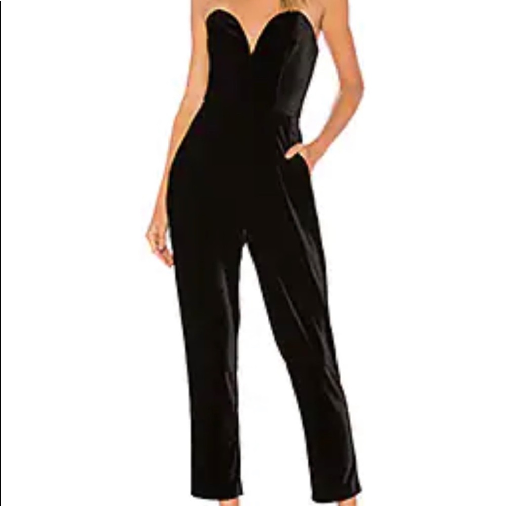 Cherri Velvet Jumpsuit in Black
Amanda Uprichard
Color:Black